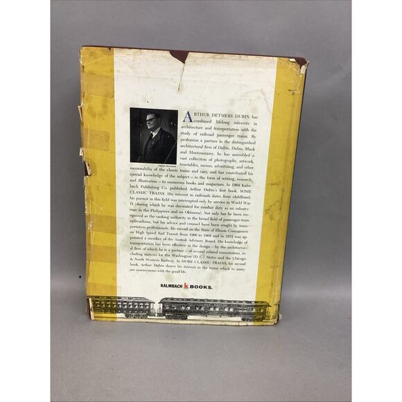 More Classic Trains by Authur D. Dubin Hardcover Book ©1975 - Picture 2 of 14